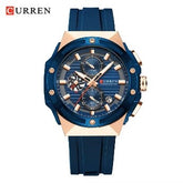 Reloj Curren 8462 Silicona crono funcion